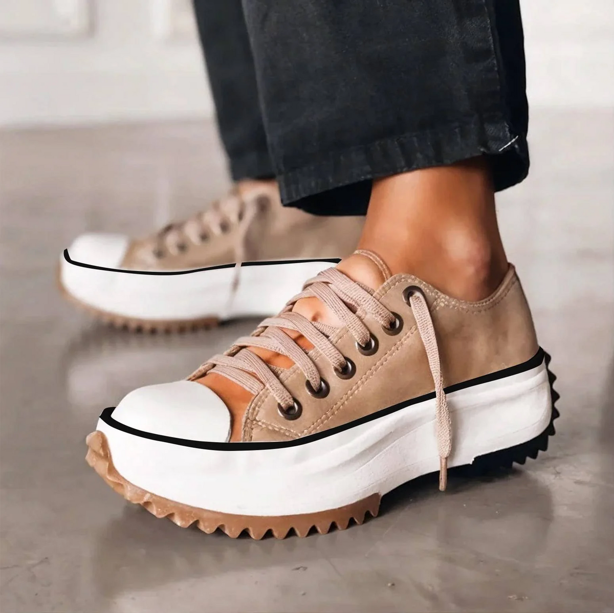 Serena | Comfort Platform Trainers