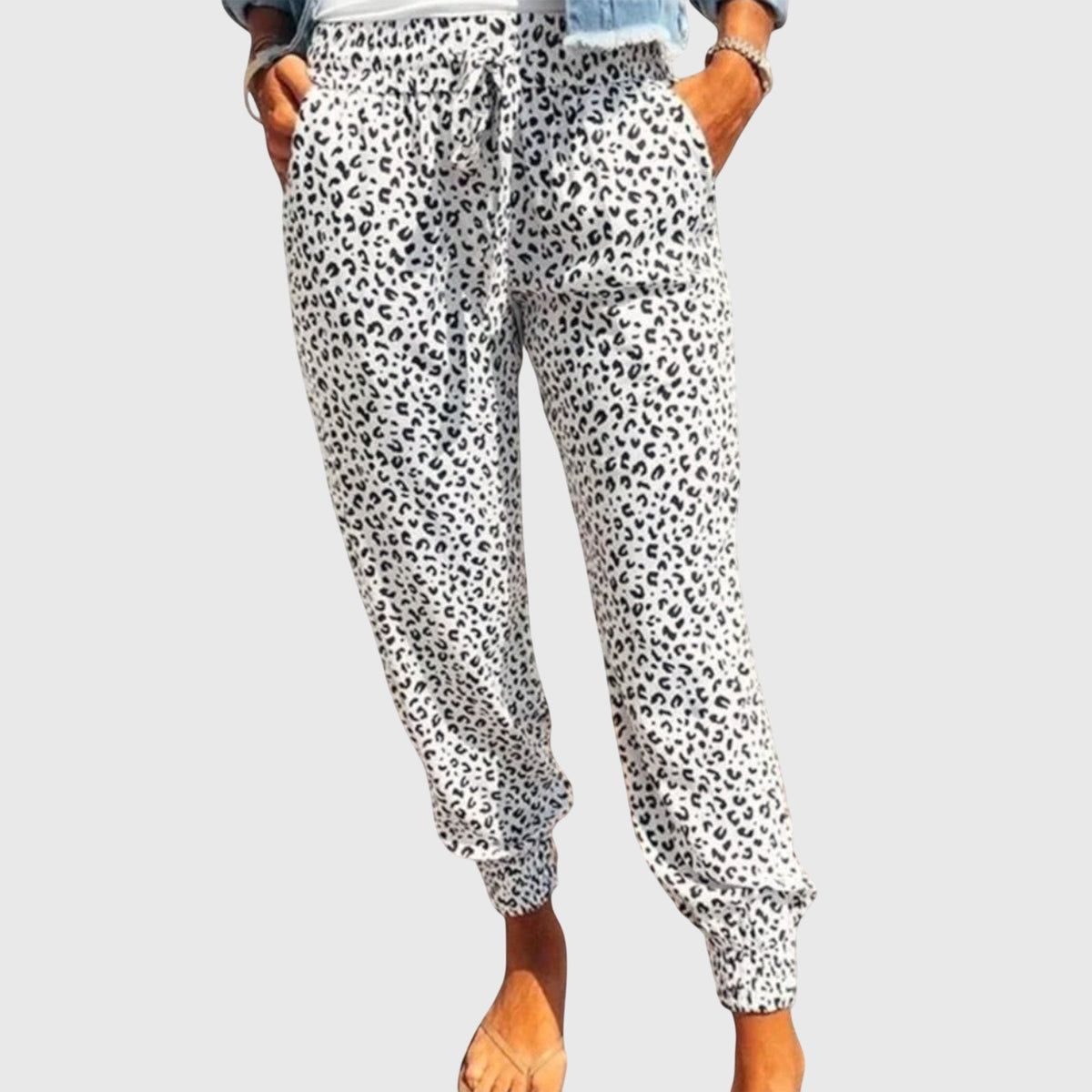 Feli | Women's Leo Trousers With Wide Legs