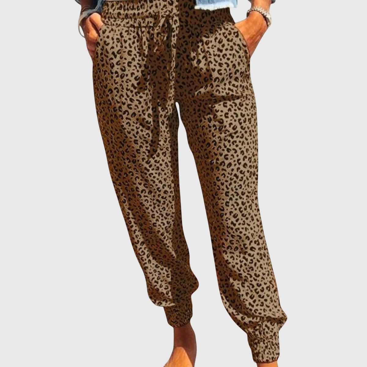 Feli | Women's Leo Trousers With Wide Legs