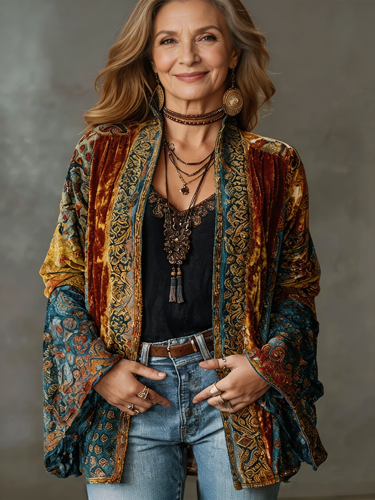 Aria | Boho Kimono Jacket